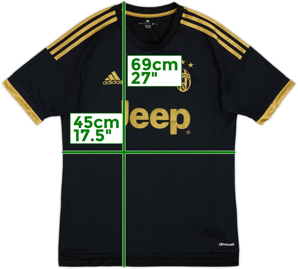 2015-16 Juventus Third Shirt - 8/10 - (S)