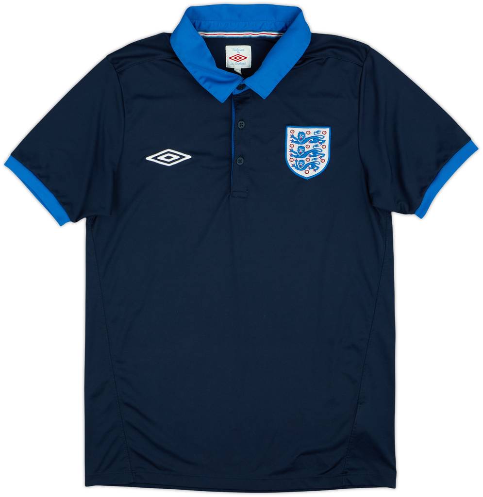 2010-11 England Umbro Polo Shirt - 9/10 - (S)