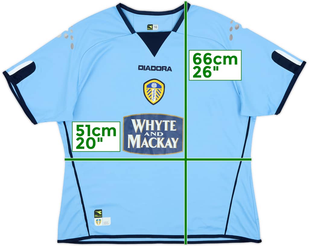 2004-05 Leeds United Away Shirt - 7/10 - (Women's XL)