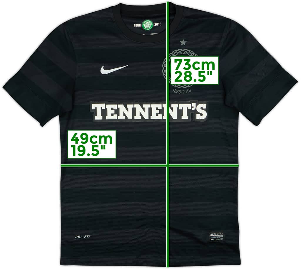 2012-13 Celtic '125th Anniversary' Away Shirt - 8/10 - (S)