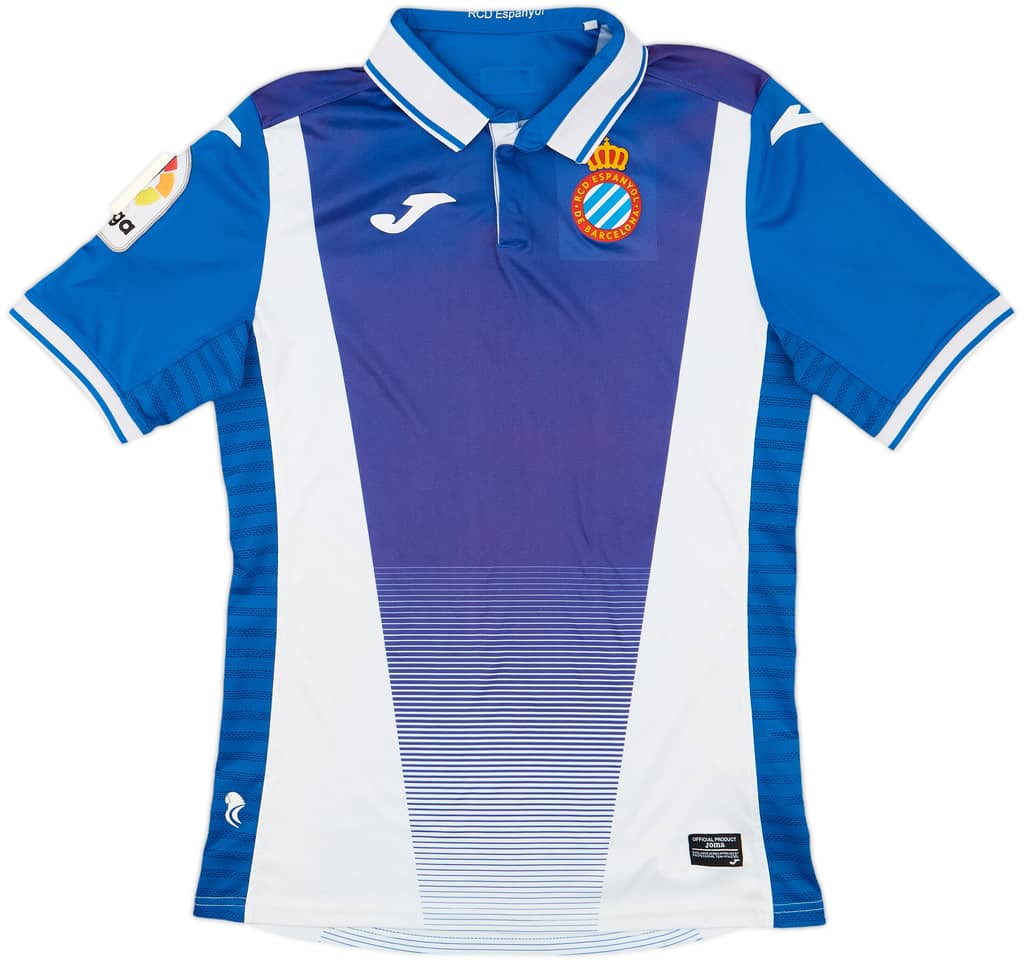 2017-18 Espanyol Home Shirt - 7/10 - (S)