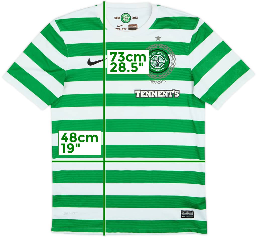 2013-15 Celtic Home Shirt - 7/10 - (S)