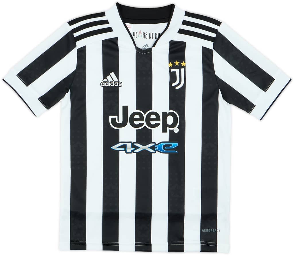 2021-22 Juventus Home Shirt - 10/10 - (S.Boys)