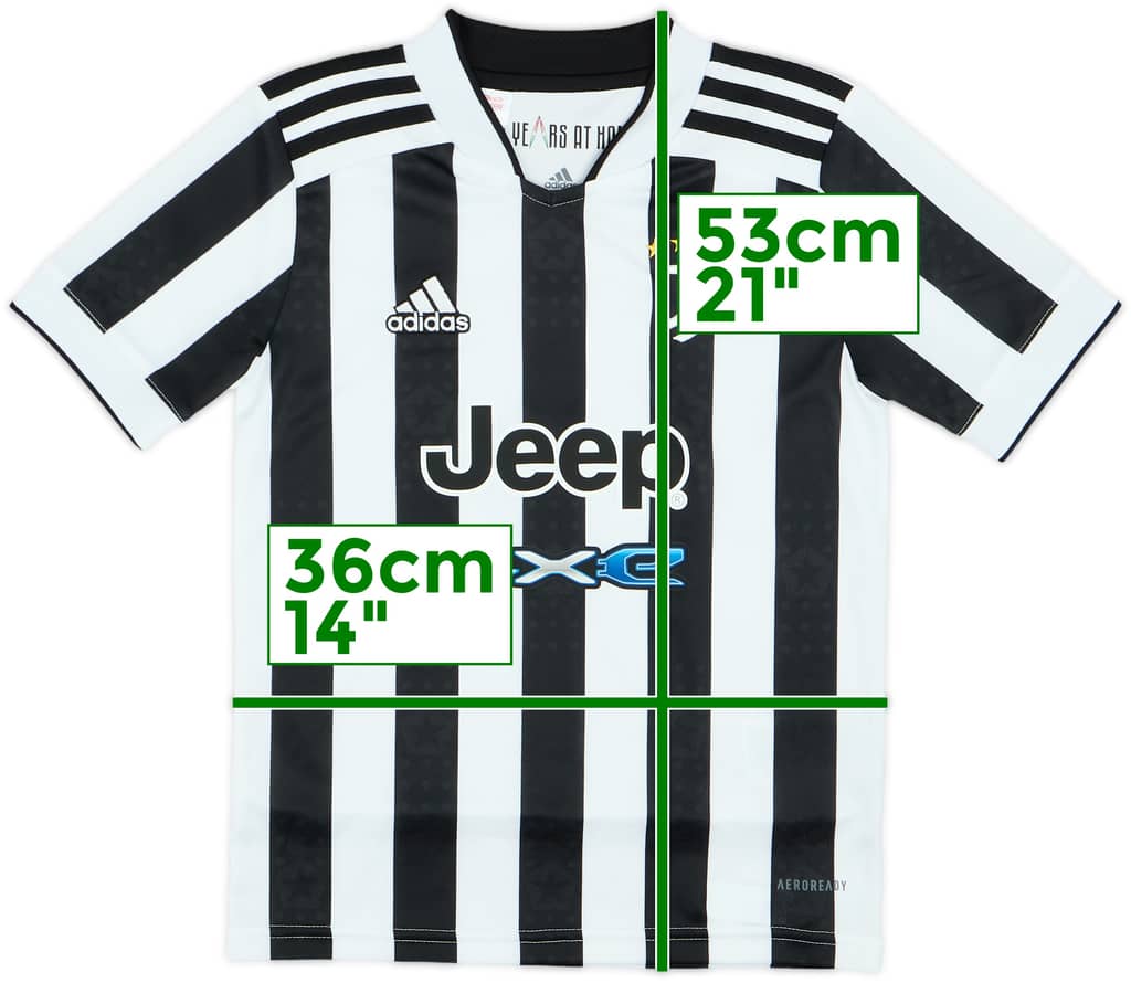 2021-22 Juventus Home Shirt - 10/10 - (S.Boys)