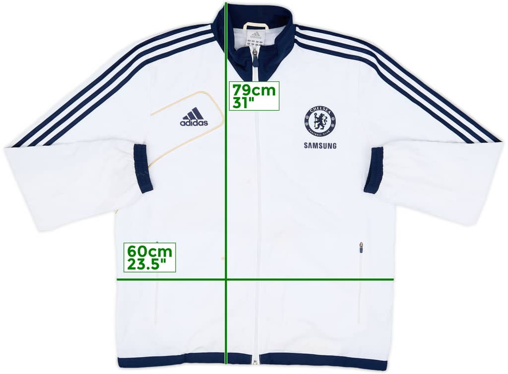 2012-13 Chelsea adidas Track Jacket - 6/10 - (L/XL)