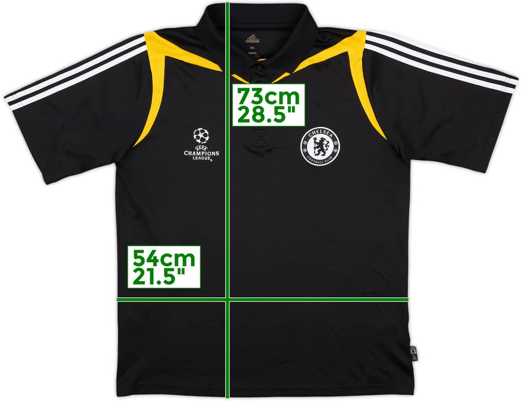2008-09 Chelsea adidas Polo Shirt - 7/10 - (L)