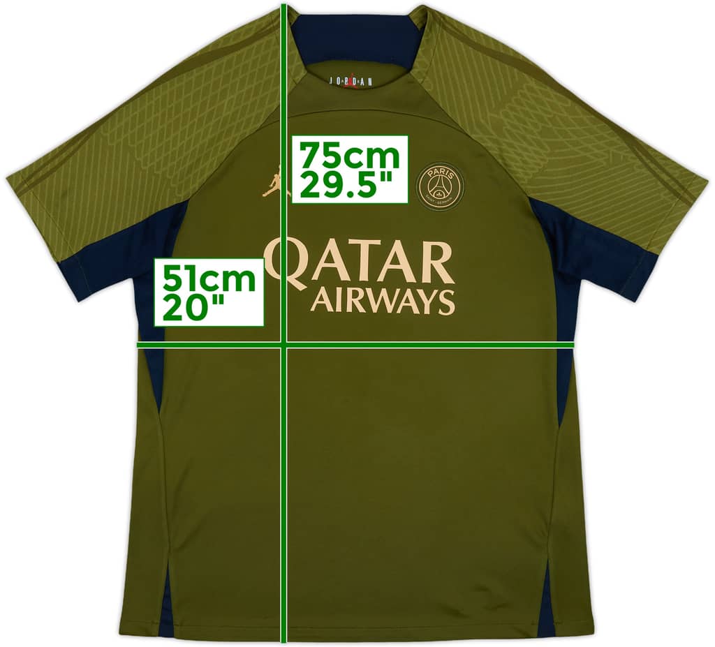 2024-25 Paris Saint-Germain Air Jordan Training Shirt - 9/10 - (L)