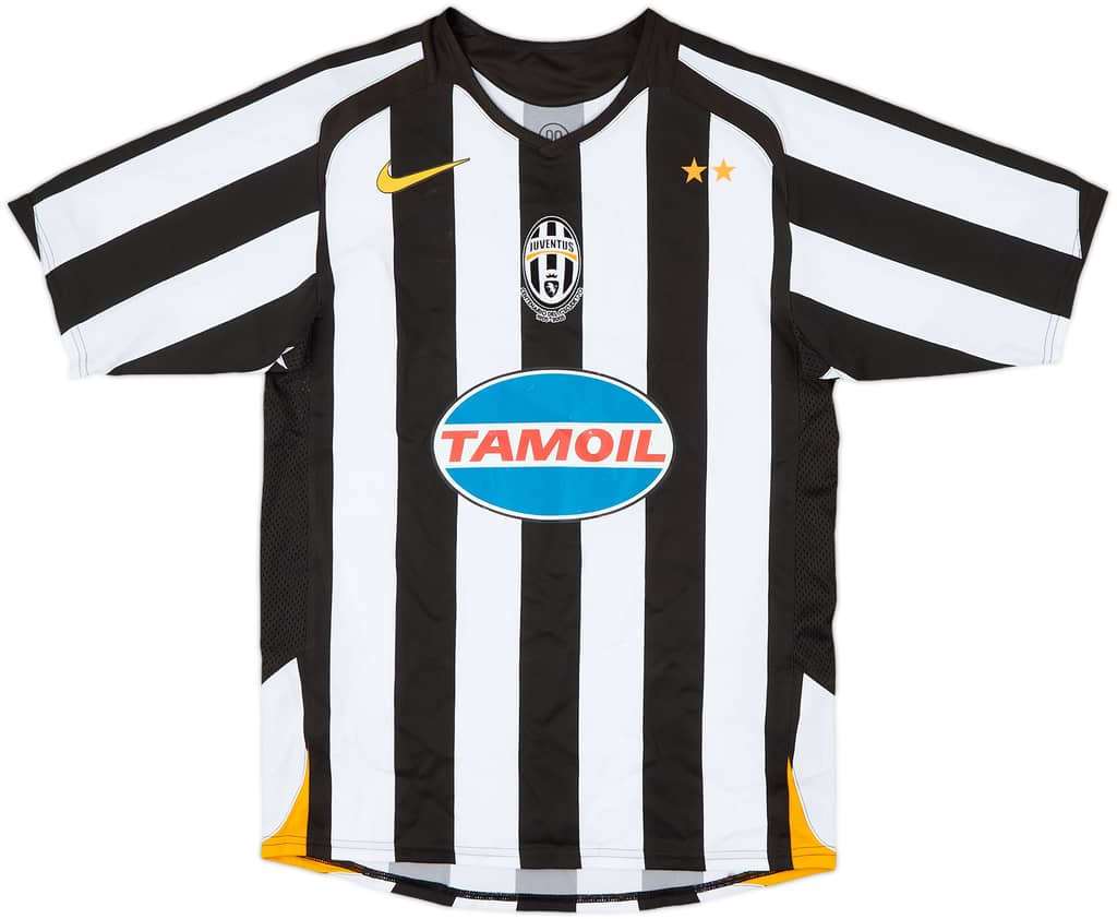 2005-06 Juventus Player Issue Home Shirt - 6/10 - (S)