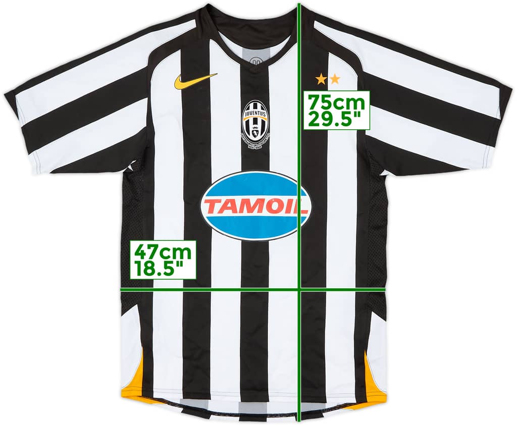 2005-06 Juventus Player Issue Home Shirt - 6/10 - (S)