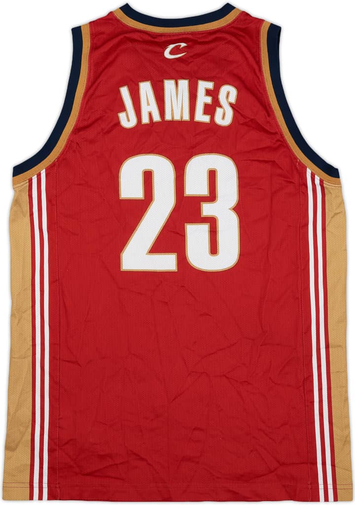 2003-10 Cleveland Cavaliers James #23 Champion Away Jersey - 5/10 - (S)