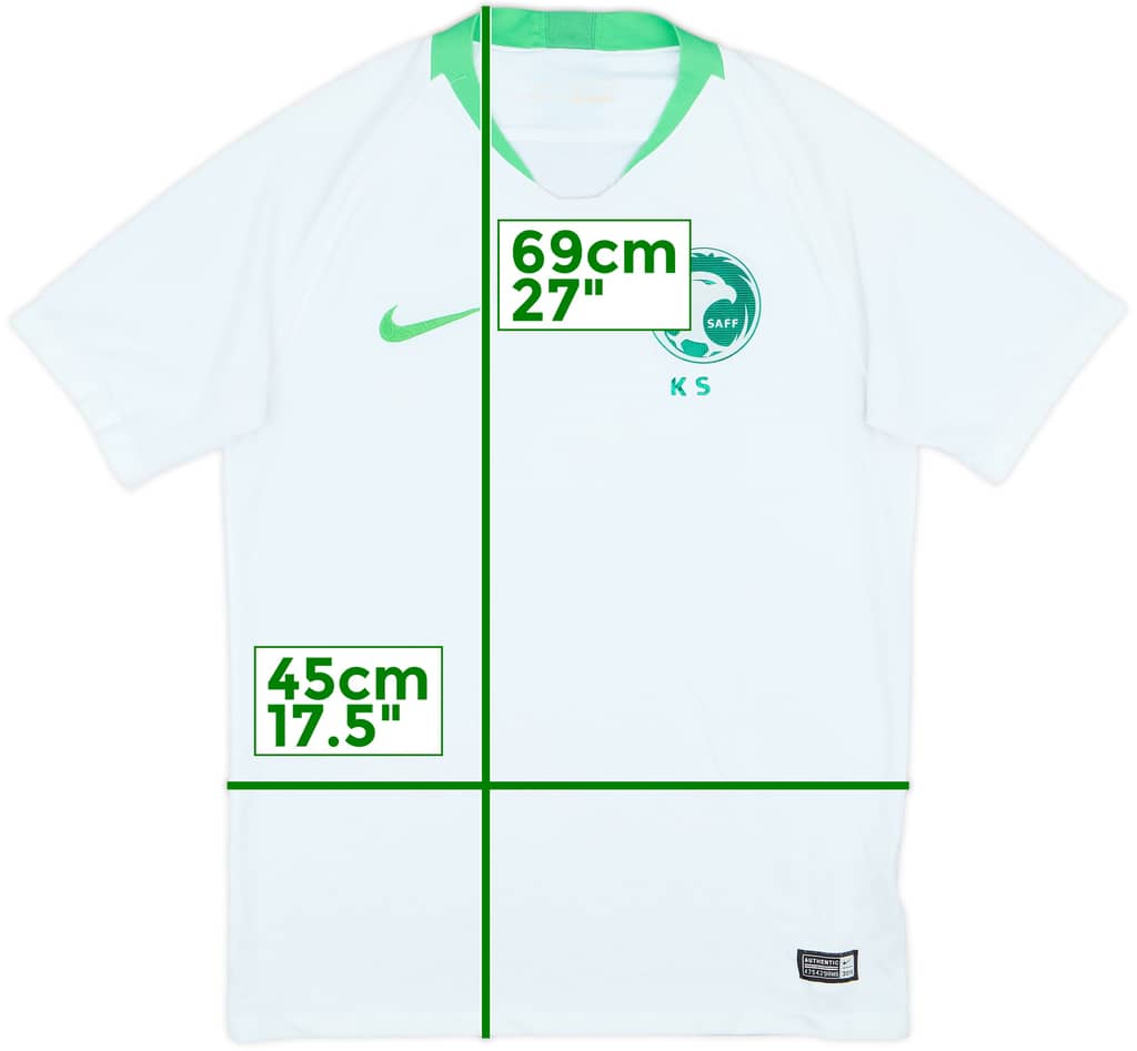 2018 Saudi Arabia Home Shirt - 5/10 - (S)