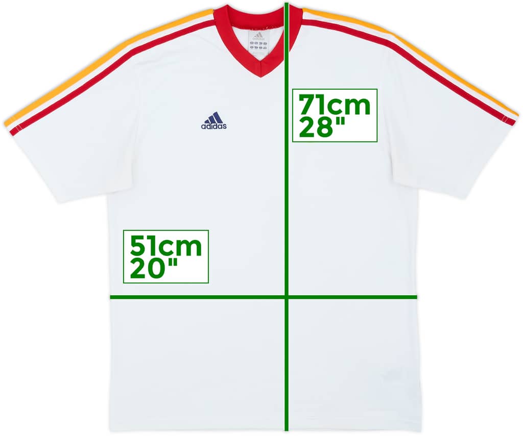 2003-04 Spain adidas Training Shirt - 8/10 - (S)