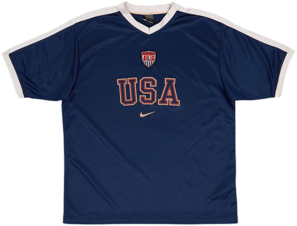 2002-04 USA Nike Training Shirt - 6/10 - (M)