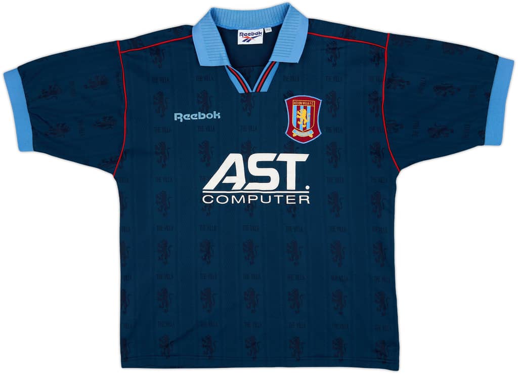 1995-97 Aston Villa Away Shirt - 8/10 - (M)