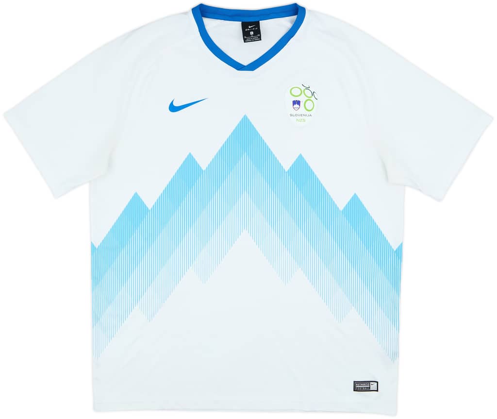 2018-19 Slovenia Basic Home Shirt - 8/10 - (XL)
