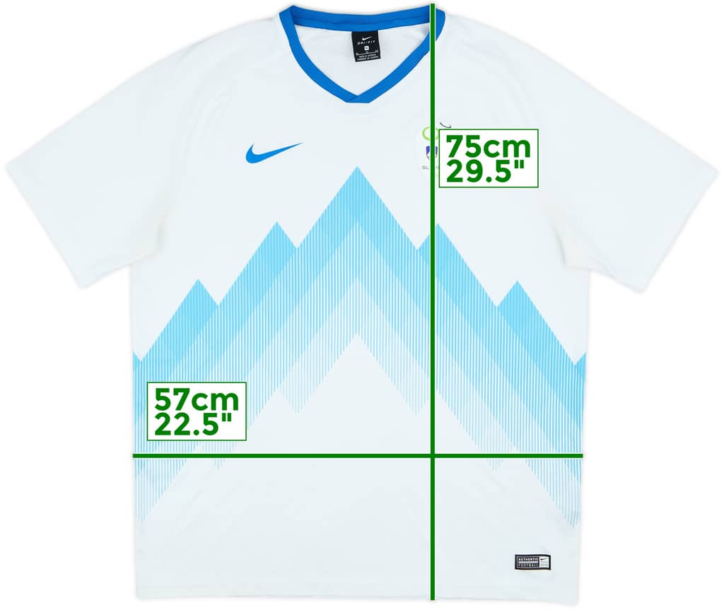 2018-19 Slovenia Basic Home Shirt - 8/10 - (XL)