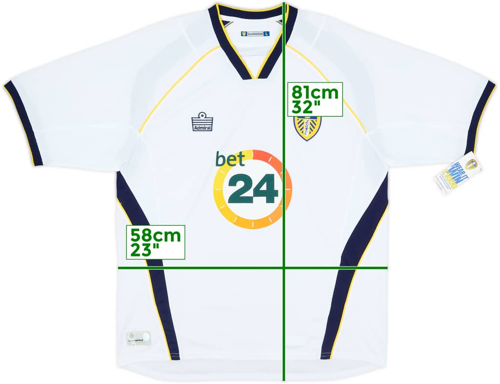 2006-07 Leeds United Home Shirt (L)