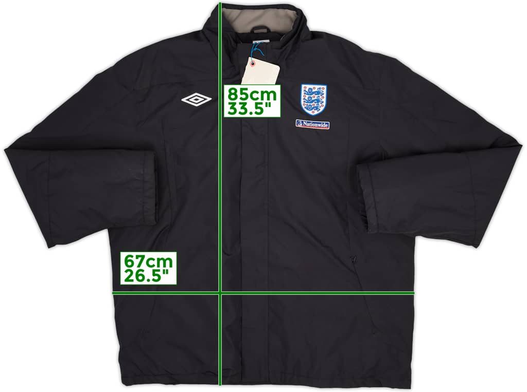 2009-10 England Umbro Padded Bench Coat (3XL)