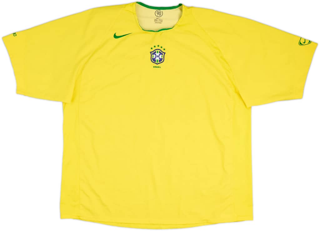 2004-06 Brazil Nike Training Shirt - 7/10 - (XXL)