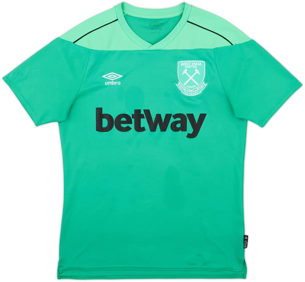 2020-21 West Ham GK S/S Shirt - 9/10 - (M)
