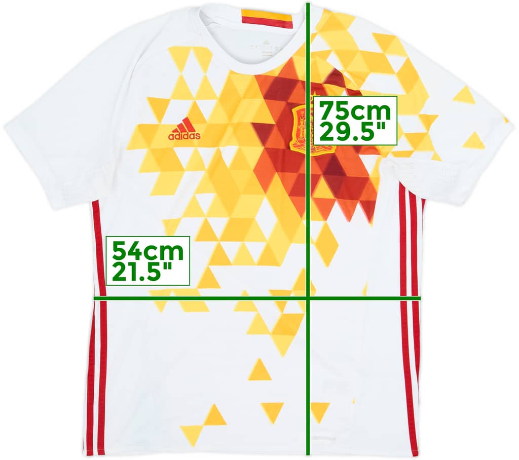 2016-17 Spain Away Shirt - 4/10 - (L)