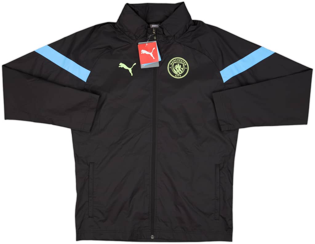 2022-23 Manchester City Puma Hooded Rain Jacket (M)