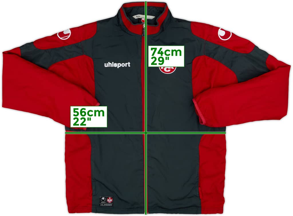 2013-14 Kaiserslautern Uhlsport Track Jacket - 7/10 - (M)