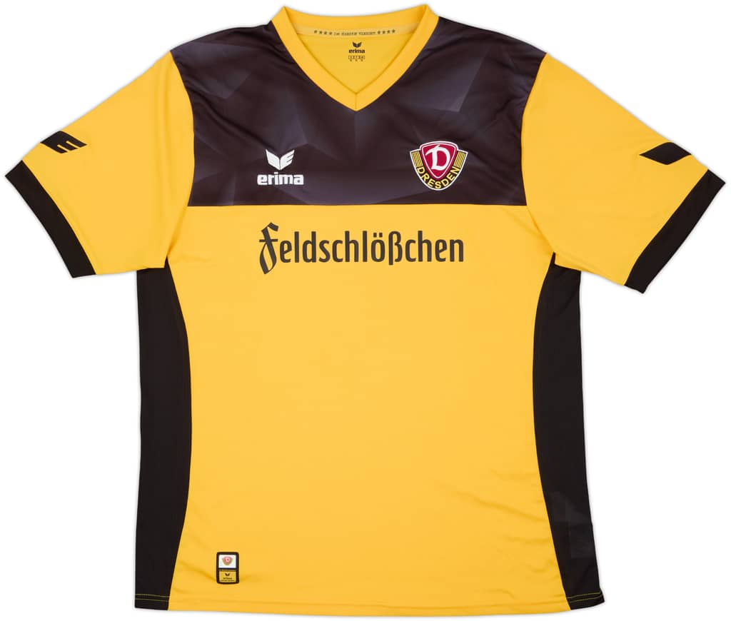 2017-18 Dynamo Dresden Home Shirt - 10/10 - (XL)