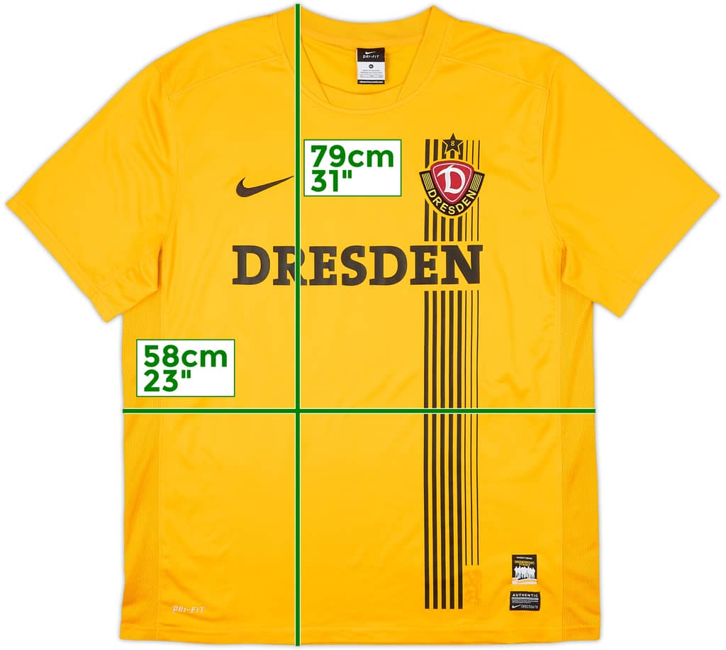 2014-15 Dynamo Dresden Home Shirt - 8/10 - (XL)