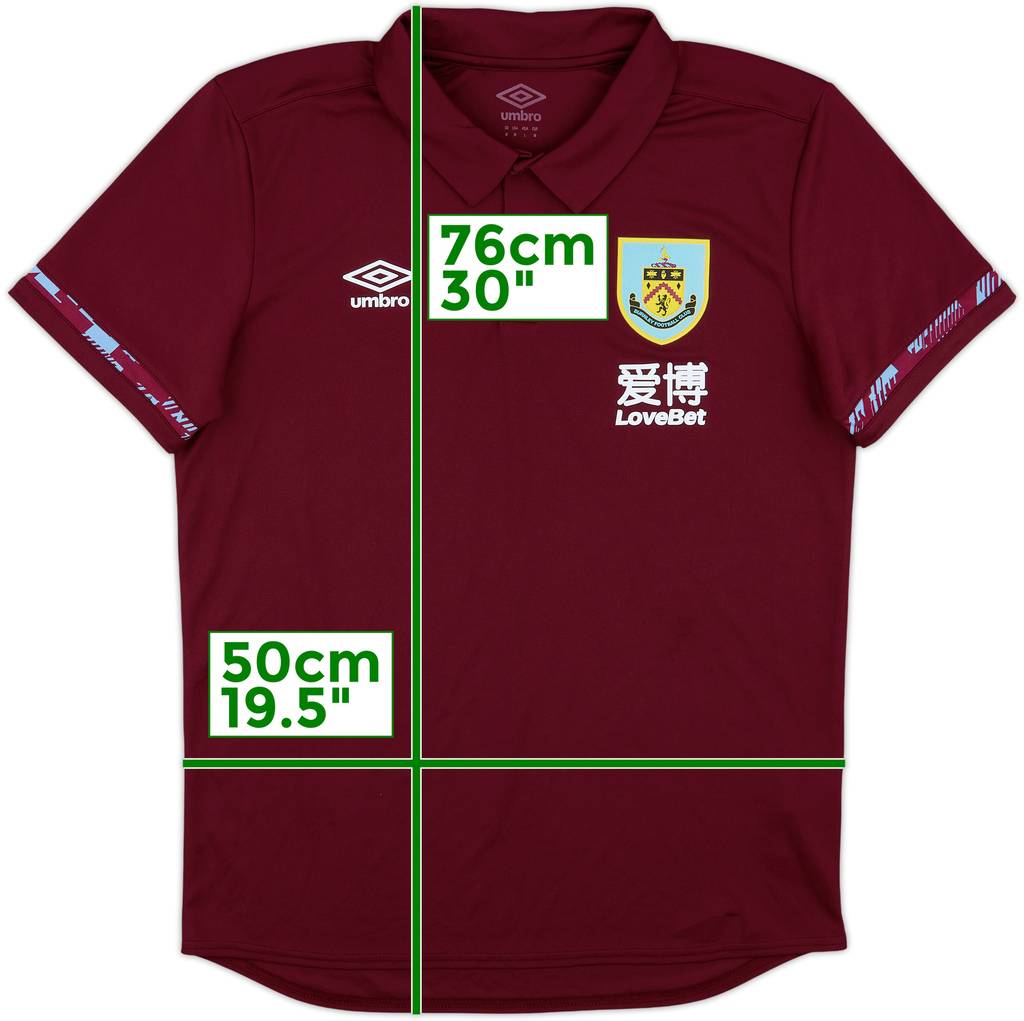 2020-21 Burnley Umbro Polo Shirt - 10/10 - (M)