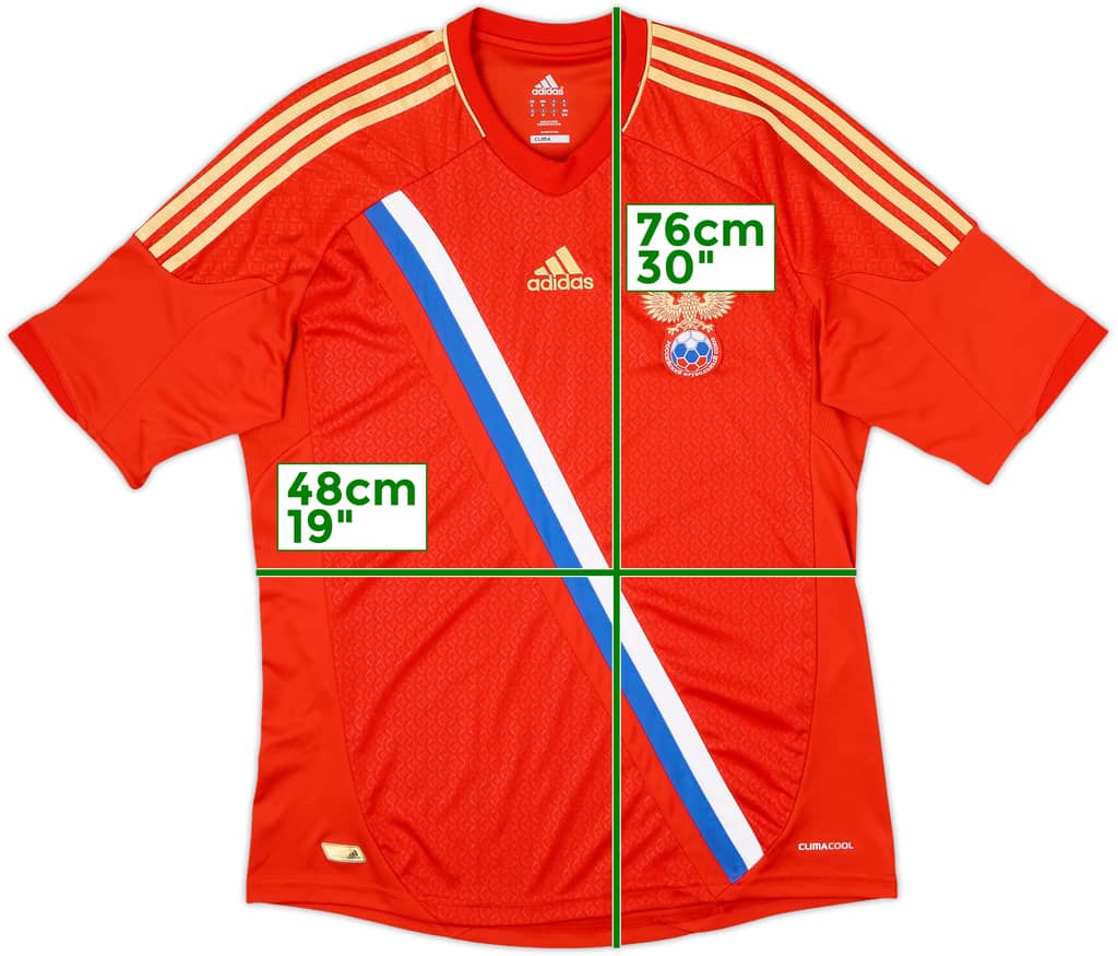 2012-14 Russia Home Shirt - 6/10 - (M)