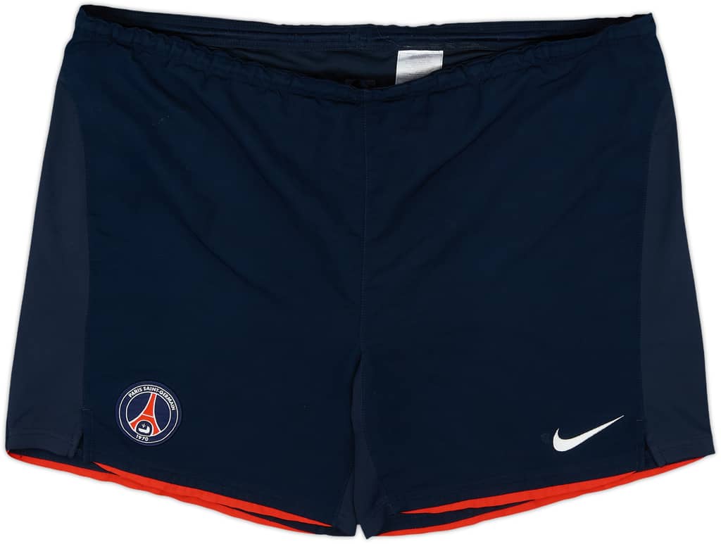 2008-09 Paris Saint-Germain Home Shorts - 5/10 - (L)
