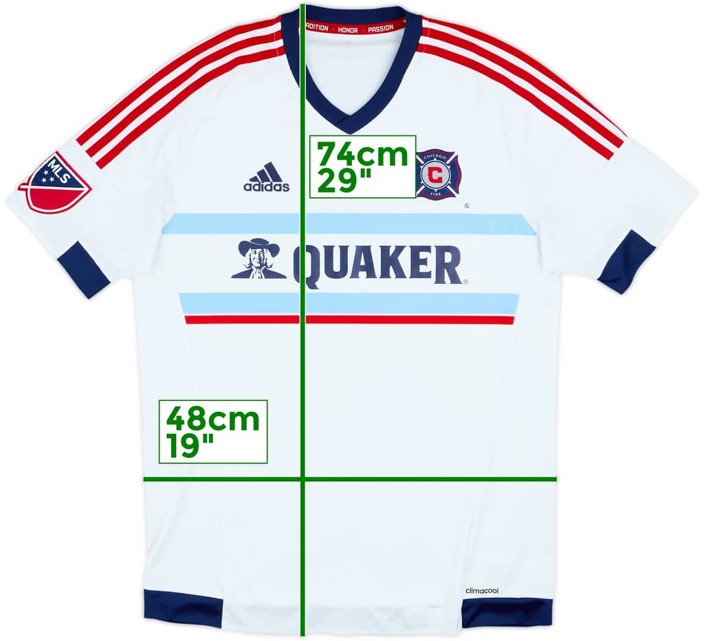 Camiseta de visitante del Chicago Fire 2015 - 8/10 - (M)