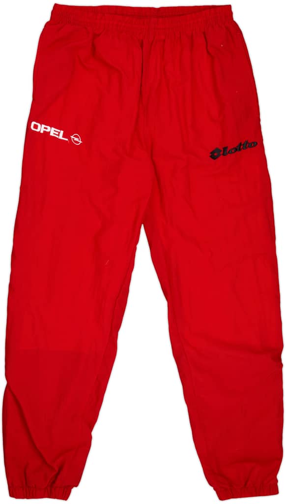 1997-98 AC Milan Lotto Track Pants/Bottoms - 8/10 - (XL)