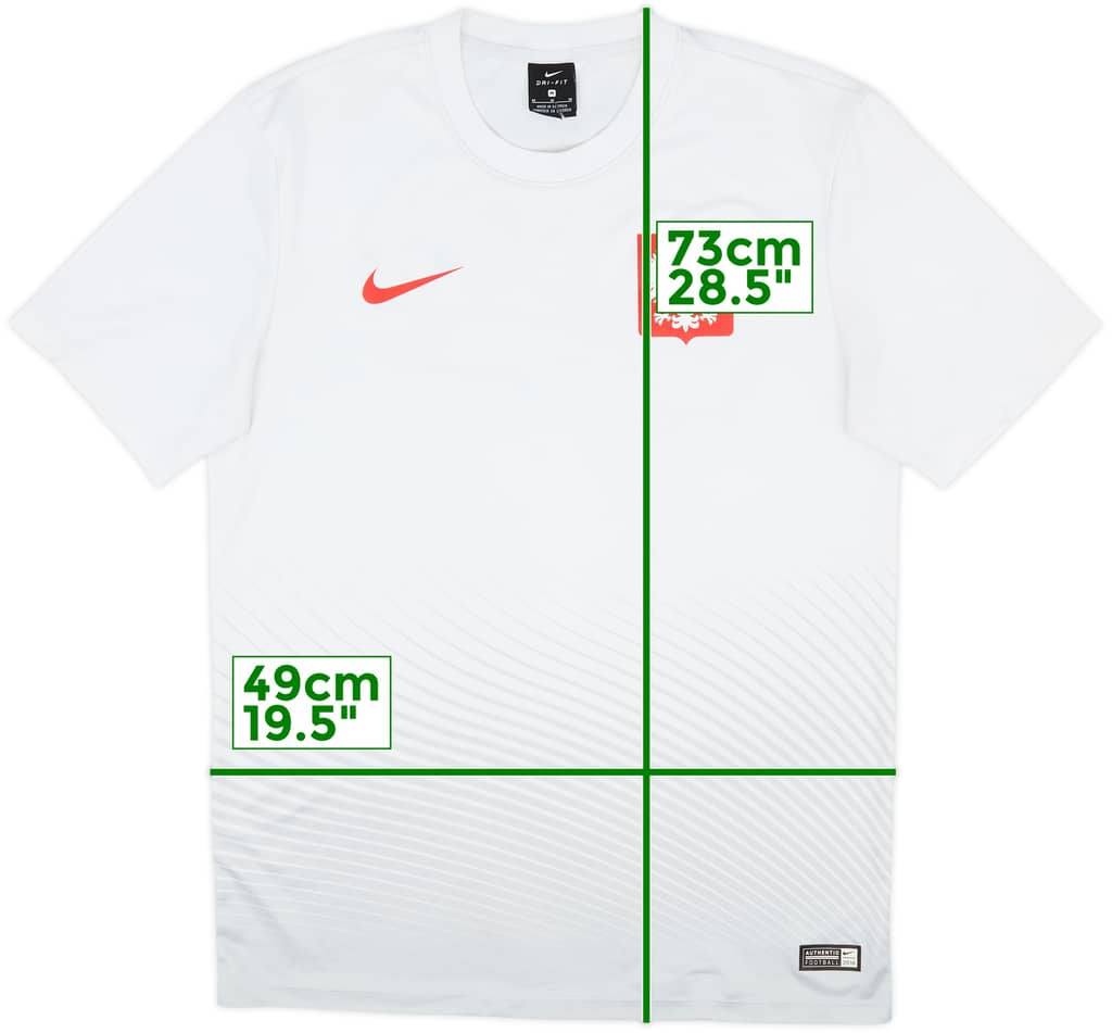 2016-18 Poland Basic Home Shirt - 9/10 - (M)