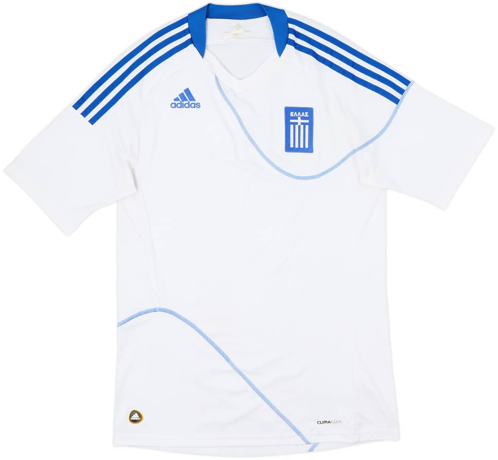 2010-11 Greece Home Shirt - 8/10 - (M)