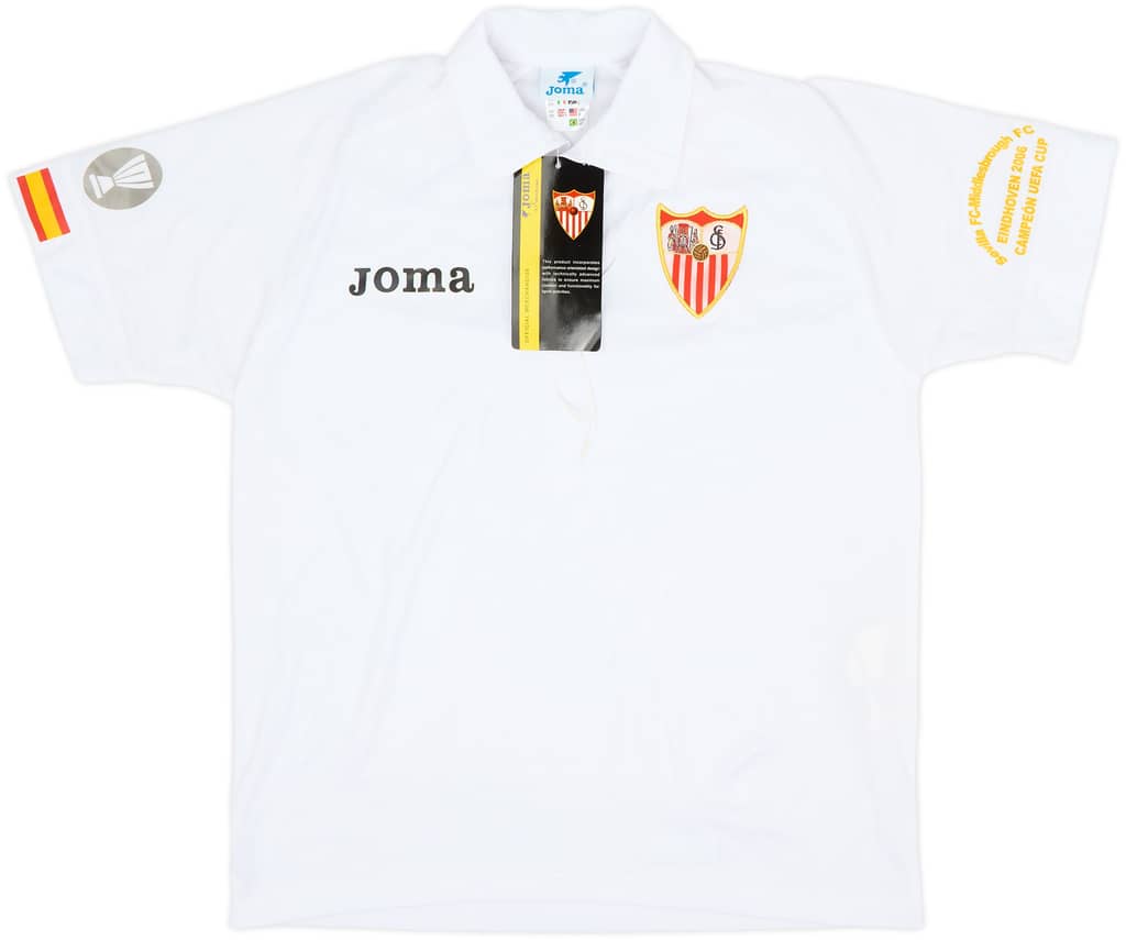 2005-06 Sevilla UEFA Cup Final Home Shirt (XS)