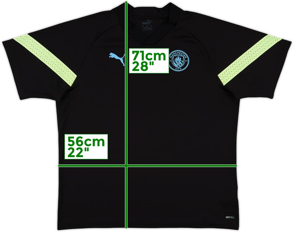 2022-23 Manchester City Puma Training Shirt - 10/10 - (XL)