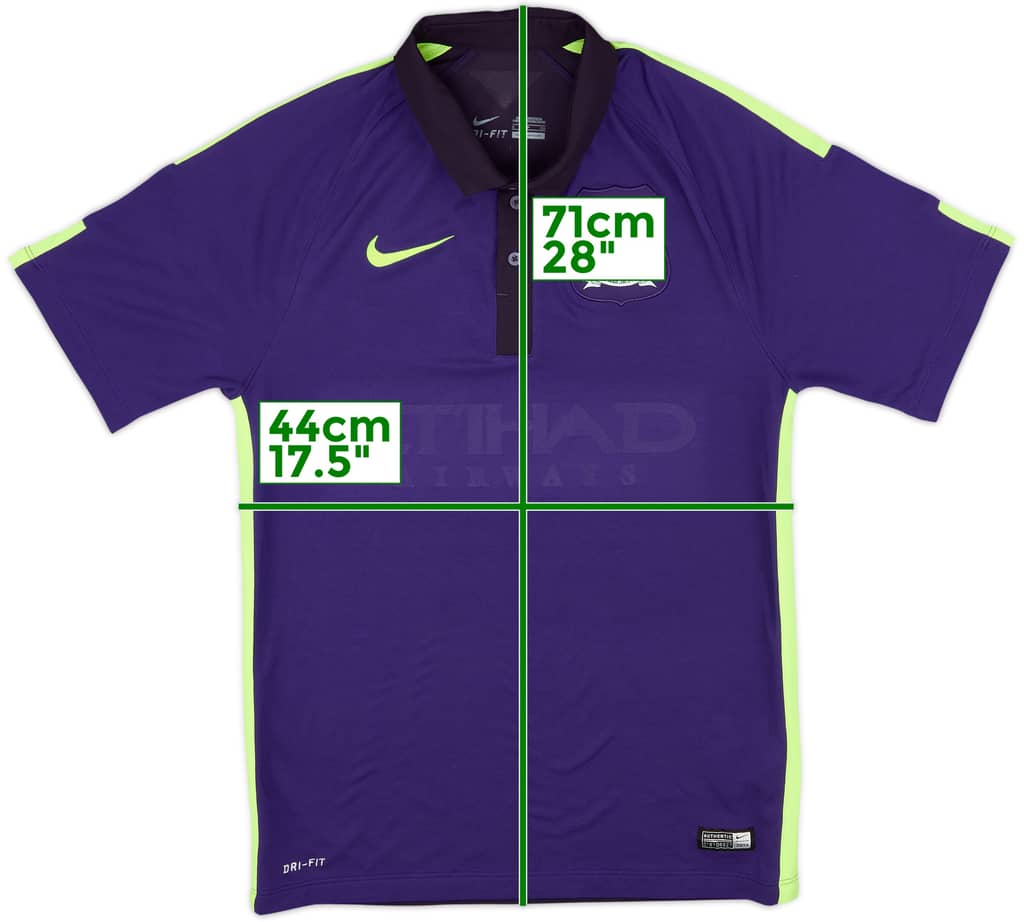2014-15 Manchester City Third Shirt - 4/10 - (S)