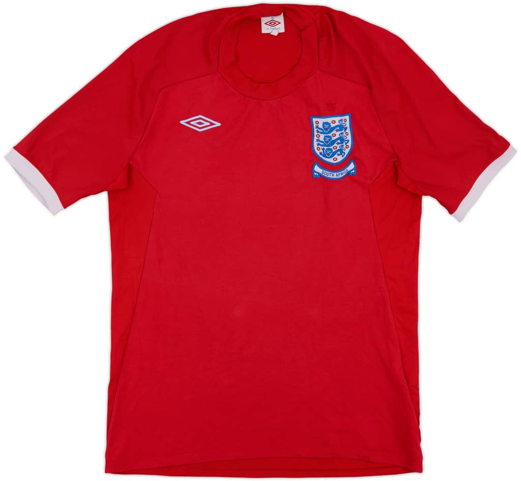 2010-11 England 'South Africa' Away Shirt - 5/10 - (M)