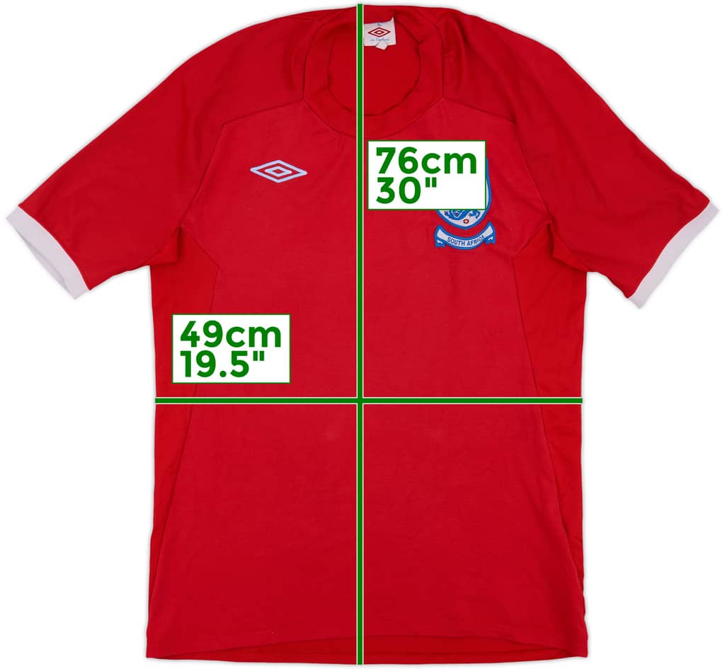 2010-11 England 'South Africa' Away Shirt - 5/10 - (M)