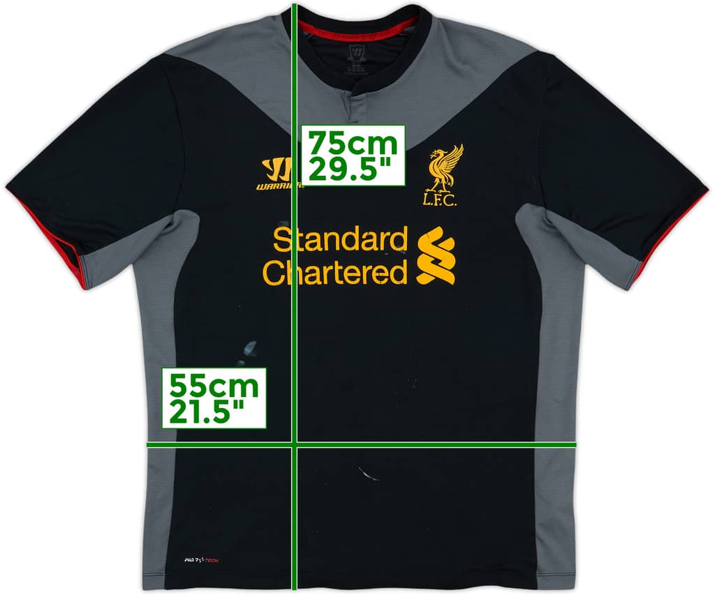 2012-13 Liverpool Away Shirt - 4/10 - (XL)