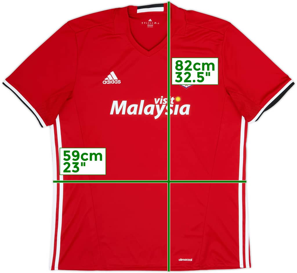 2016-17 Cardiff Away Shirt - 9/10 - (XL)