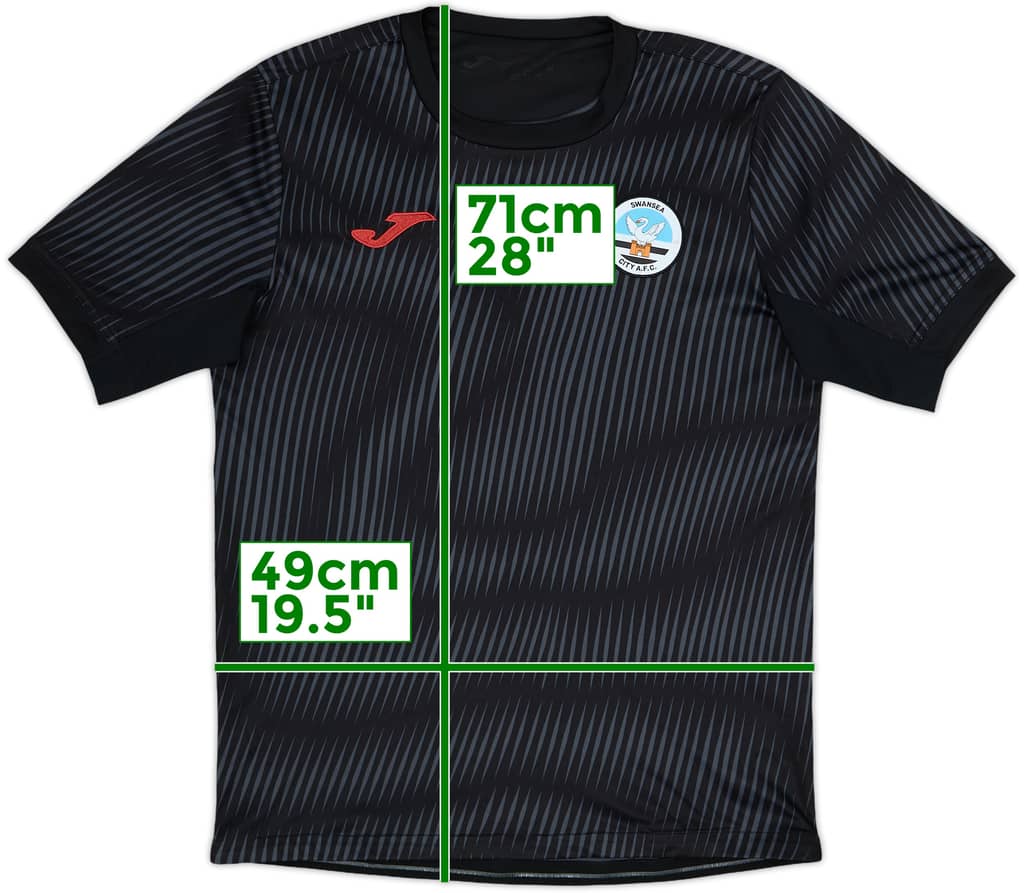 2021-22 Swansea Joma Training Shirt - 8/10 - (XL.Boys)