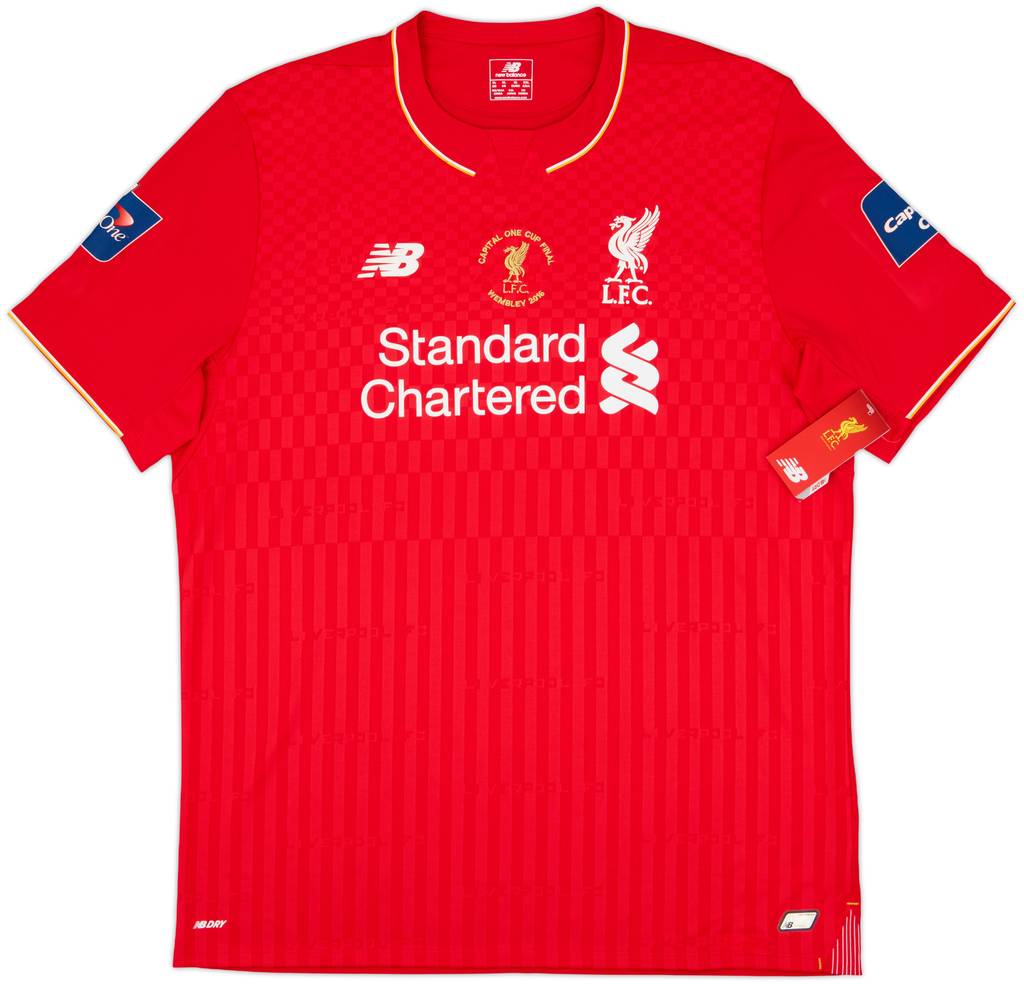 2015-16 Liverpool 'Capital One Cup Final' Home Shirt (XL)