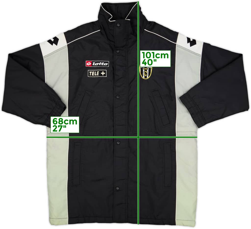2000-01 Juventus Lotto Padded Bench Coat - 5/10 - (XL)