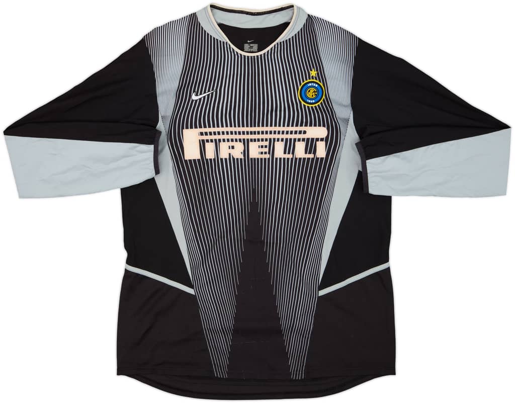 2002-03 Inter Milan GK Shirt - 6/10 - (L)