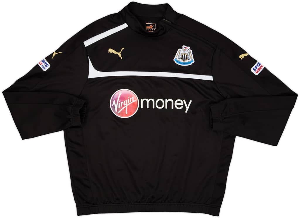 2012-13 Newcastle United Puma 1/4 Zip Drill Top - 9/10 - (XL)