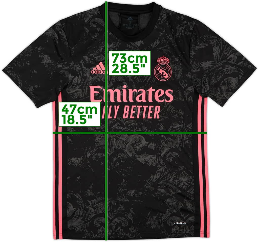 2020-21 Real Madrid Third Shirt - 10/10 - (S)