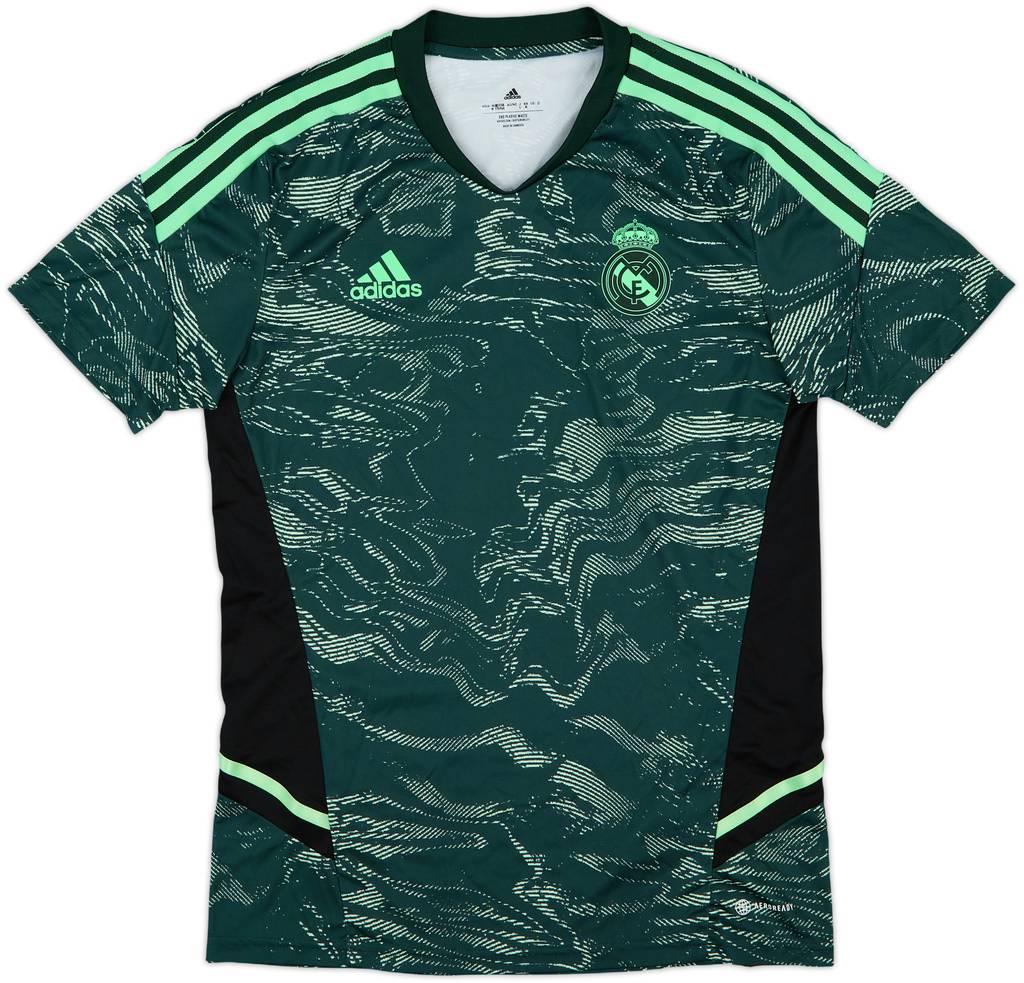 2022-23 Real Madrid adidas Training Shirt - 10/10 - (M)